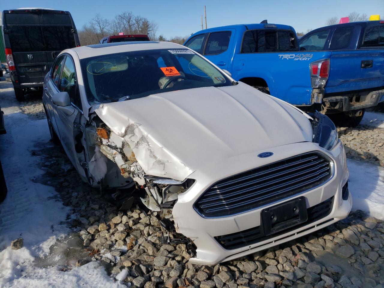 Photo 1 from auction – 2016 FORD FUSION SE with VIN 3FA6P0T93GR373016