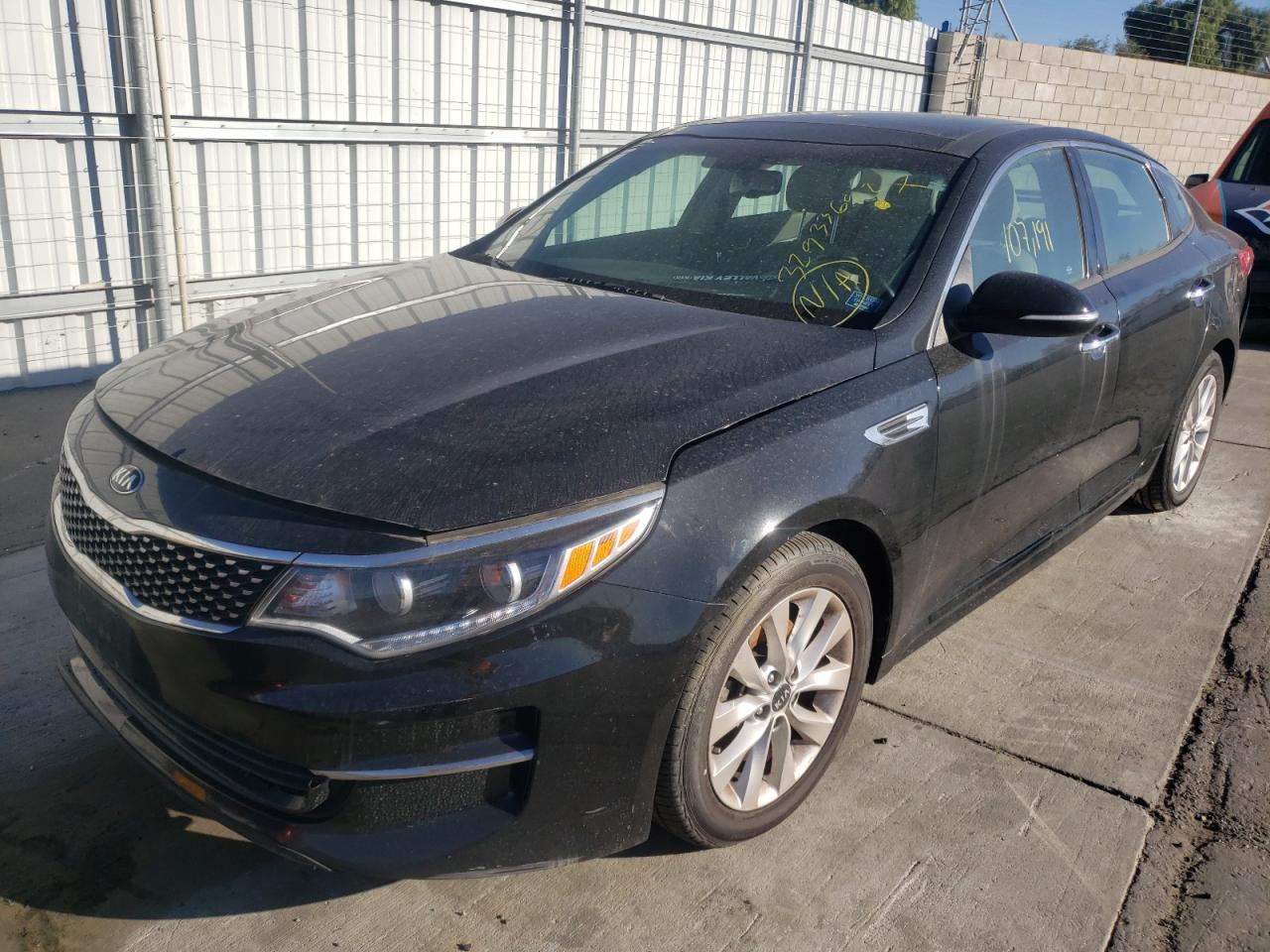 Photo 2 from auction – 2016 KIA OPTIMA EX with VIN 5XXGU4L3XGG055578