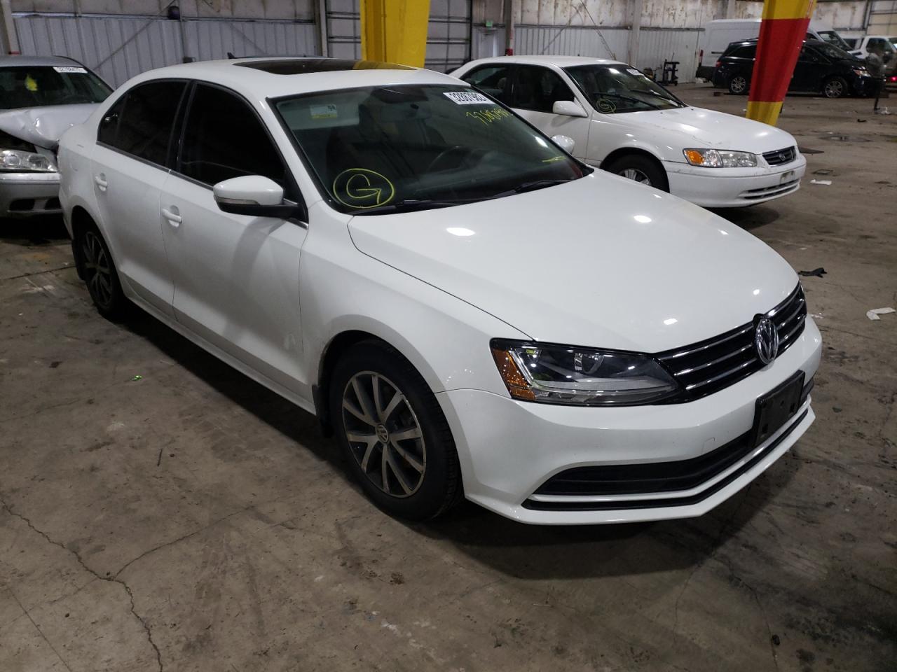 VOLKSWAGEN JETTA SE 2017 with VIN 3VWDB7AJ4HM271192 - Photo from auction