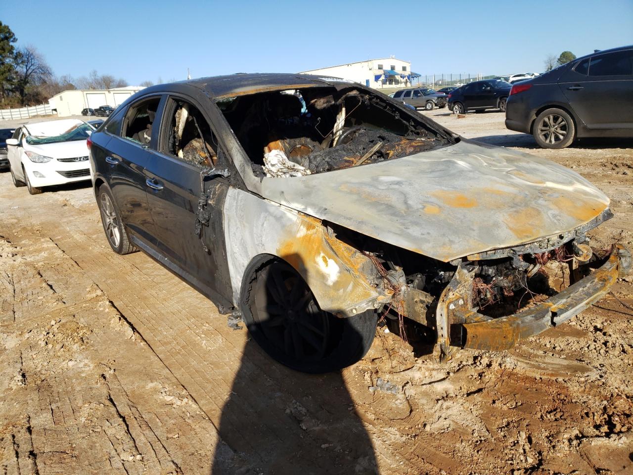HYUNDAI SONATA SPO 2015 with VIN 5NPE34AB1FH080571 - Photo from auction