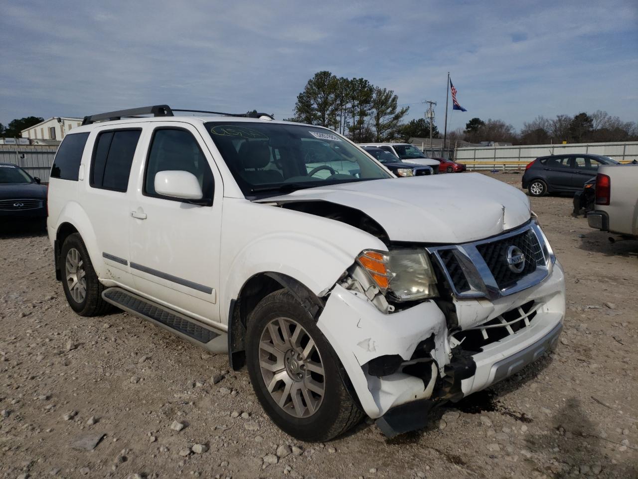 NISSAN PATHFINDER 2012 with VIN 5N1AR1NN3CC630730 - Photo from auction
