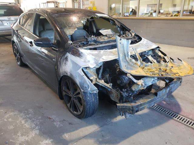 KIA FORTE EX 2015 with VIN KNAFZ4A8XF5318809 - Photo from auction
