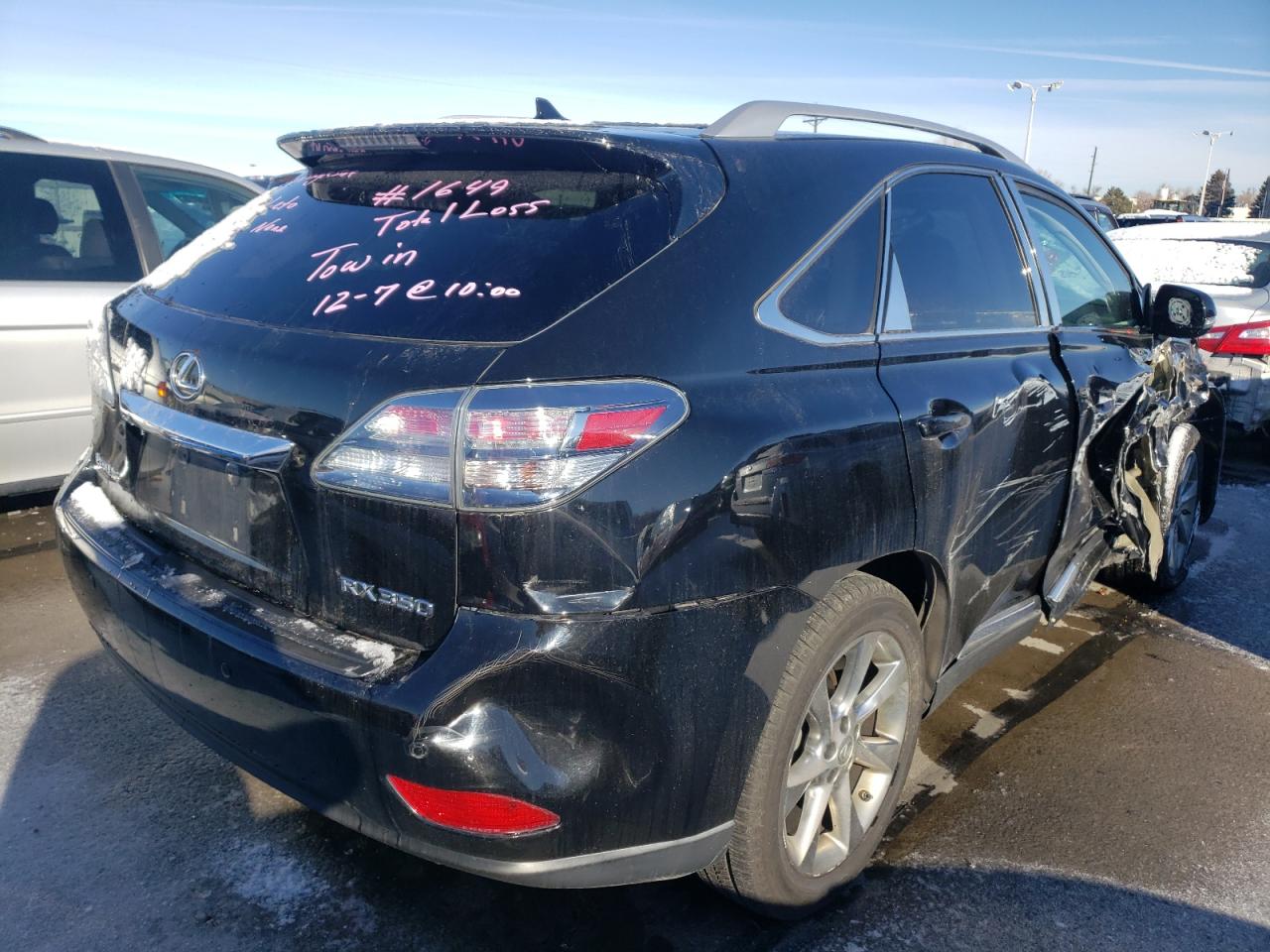 Photo 4 from auction – 2010 LEXUS RX 350 with VIN 2T2BK1BA0AC037163