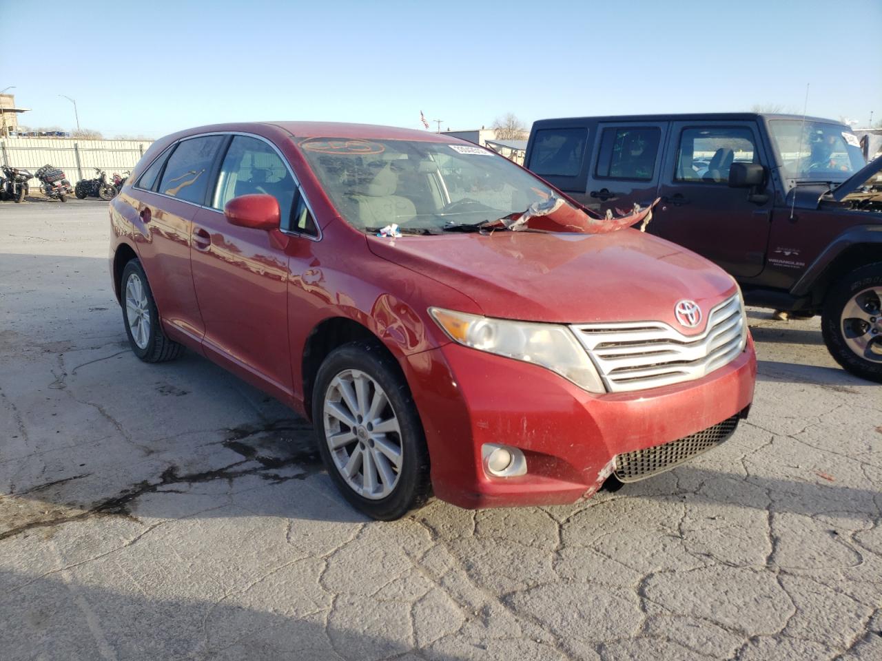 TOYOTA VENZA LE 2012 with VIN 4T3ZA3BB1CU056422 - Photo from auction