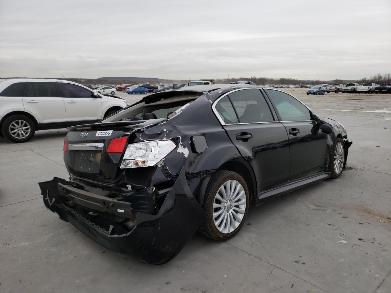 Photo 4 from auction – 2012 SUBARU LEGACY 2.5 with VIN 4S3BMFL62C1015355