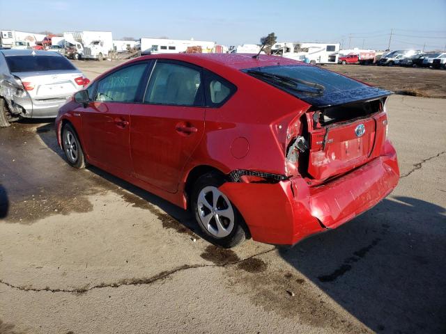 Photo 3 from auction – 2012 TOYOTA PRIUS with VIN JTDKN3DU6C1537396