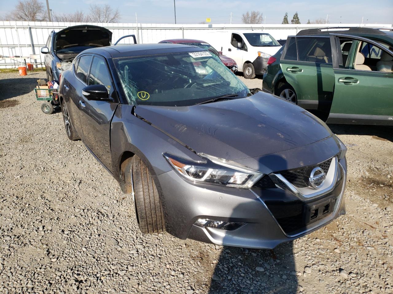 NISSAN MAXIMA 3.5 2017 with VIN 1N4AA6AP4HC431683 - Photo from auction