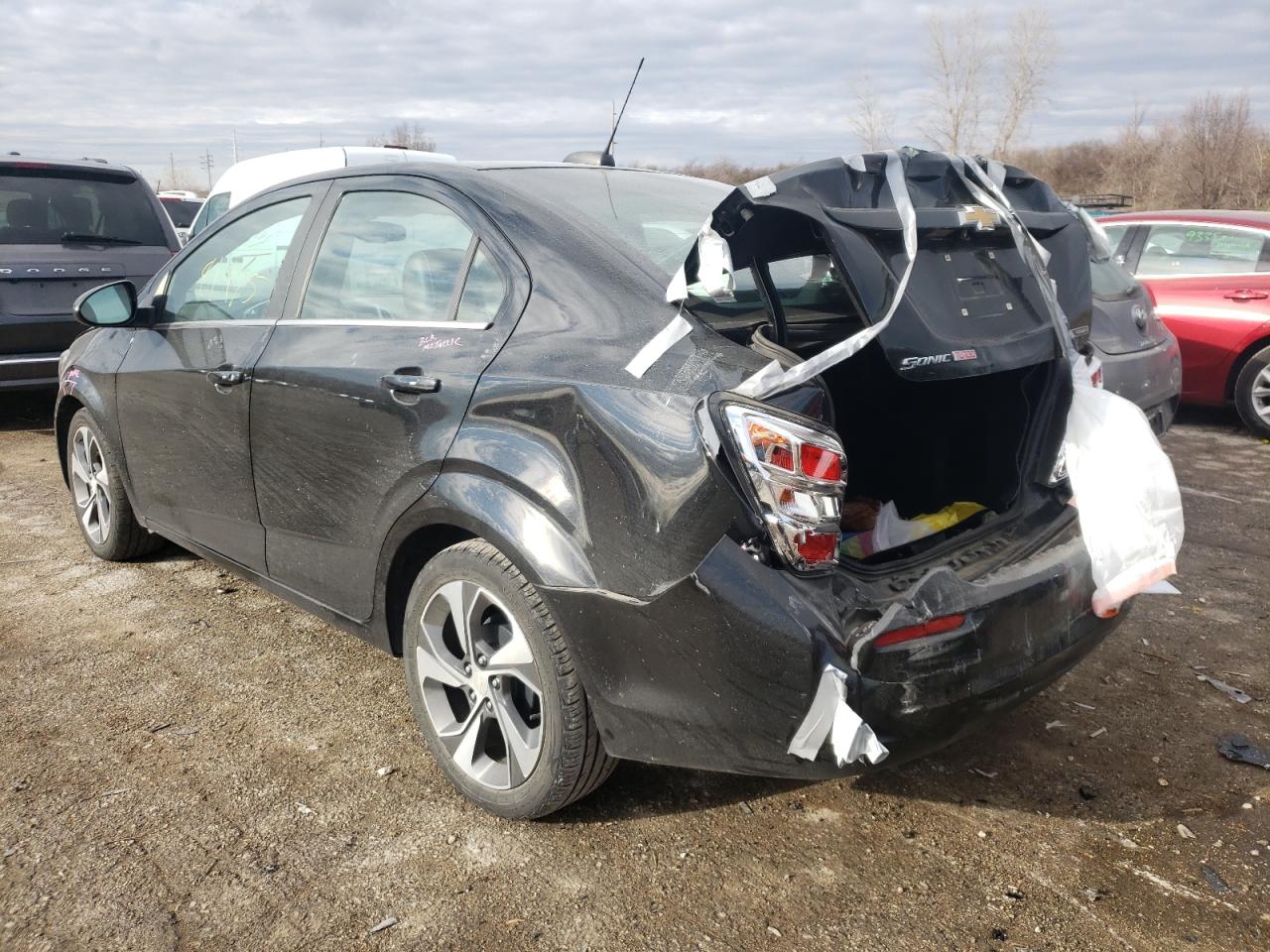 Photo 3 from auction – 2017 CHEVROLET SONIC PREM with VIN 1G1JF5SB9H4118012