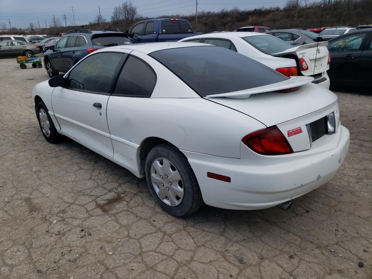 Photo 3 from auction – 2004 PONTIAC SUNFIRE with VIN 1G2JB12F447233127