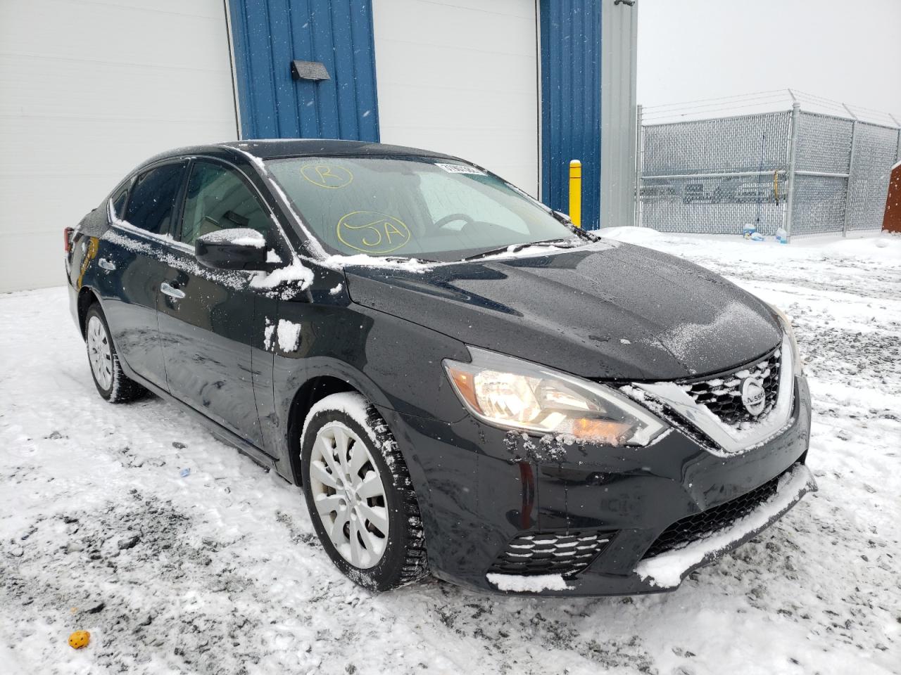 NISSAN SENTRA S 2018 with VIN 3N1AB7AP2JY289668 - Photo from auction