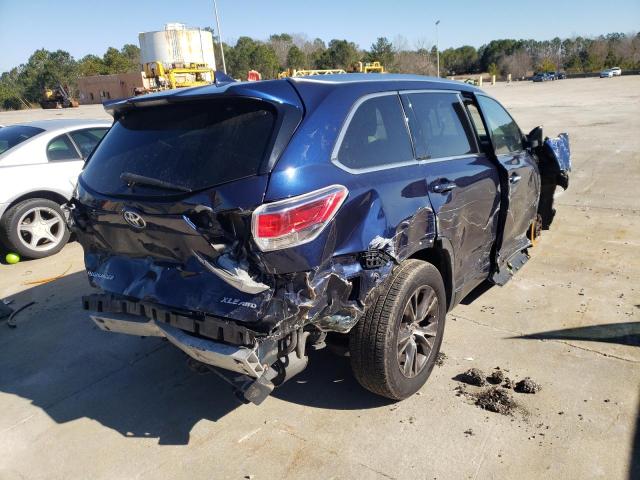 Photo 4 from auction – 2016 TOYOTA HIGHLANDER with VIN 5TDJKRFHXGS318389