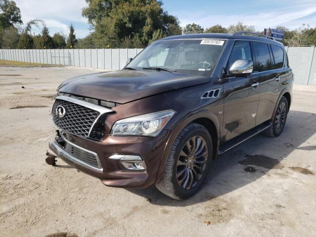 Photo 2 from auction – 2015 INFINITI QX80 with VIN JN8AZ2NE9F9082264