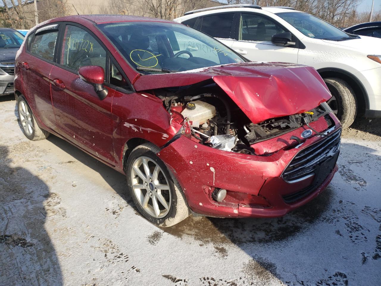 FORD FIESTA SE 2015 with VIN 3FADP4EJ2FM166442 - Photo from auction