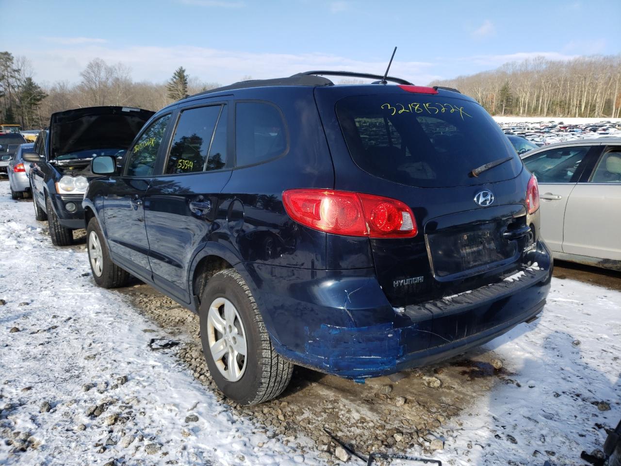 Photo 3 from auction – 2009 HYUNDAI SANTA FE G with VIN 5NMSG73D69H306192