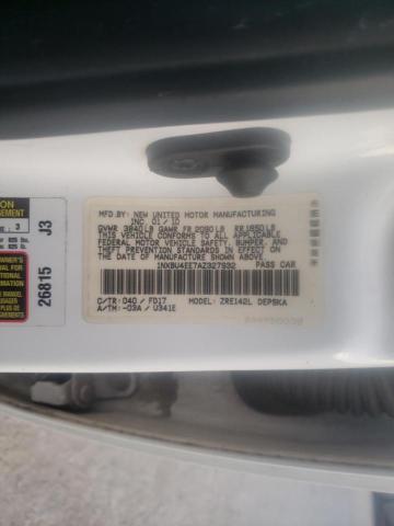 Photo 10 from auction – 2010 TOYOTA COROLLA BA with VIN 1NXBU4EE7AZ327932