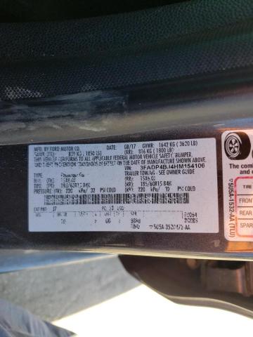 Photo 10 from auction – 2017 FORD FIESTA SE with VIN 3FADP4BJ4HM154106