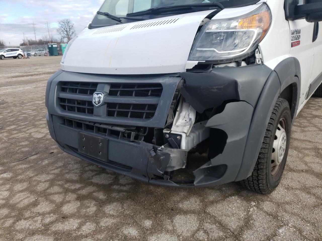 Photo 9 from auction – 2017 RAM PROMASTER with VIN 3C6TRVDGXHE526220
