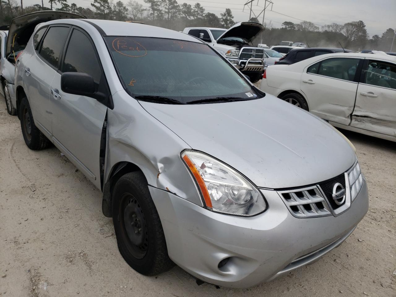 NISSAN ROGUE S 2012 with VIN JN8AS5MT3CW614420 - Photo from auction