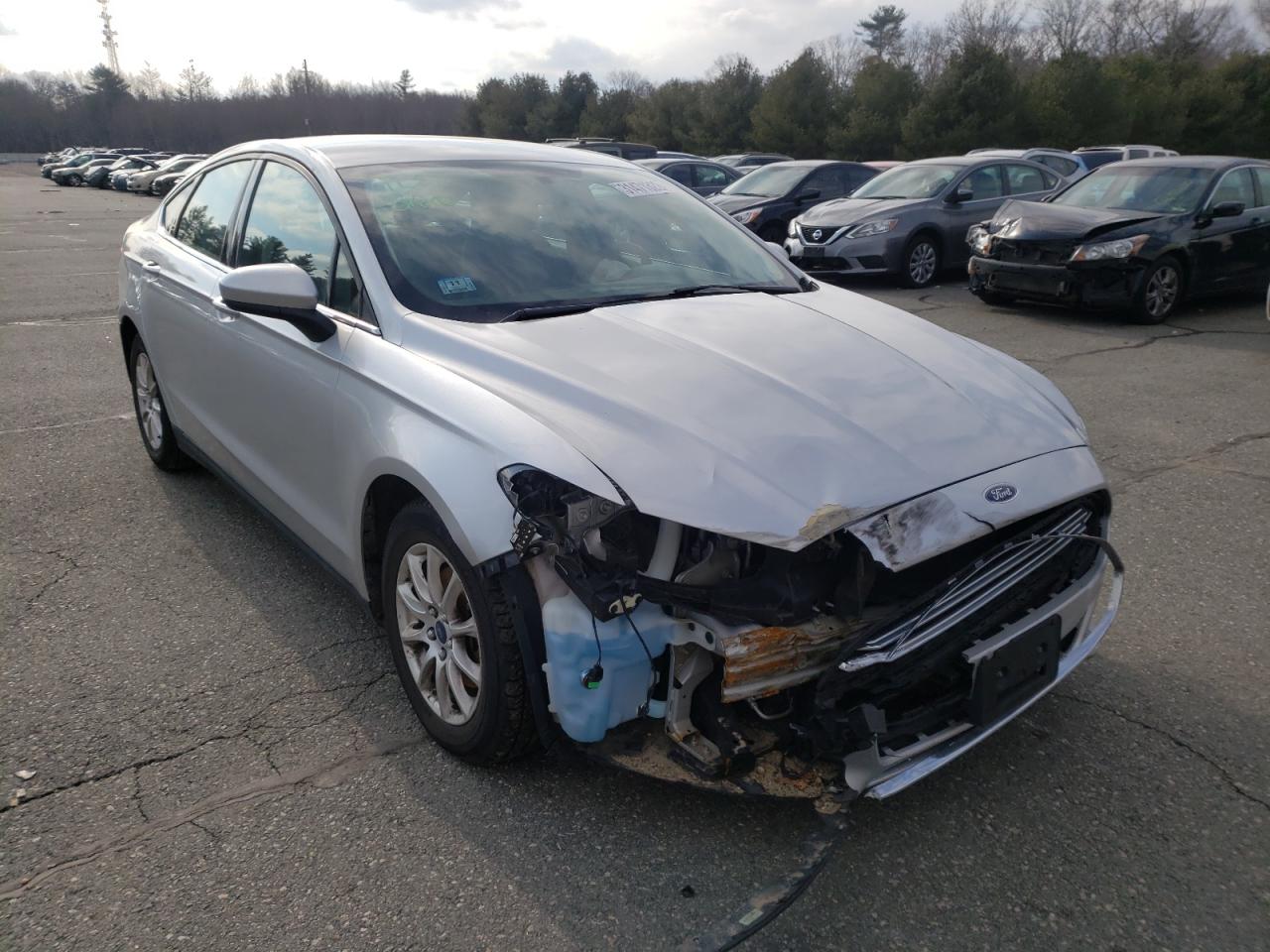FORD FUSION S 2016 with VIN 3FA6P0G73GR293885 - Photo from auction