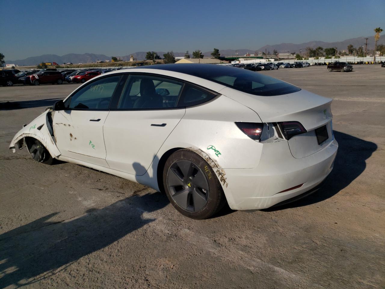 Photo 3 from auction – 2021 TESLA MODEL 3 with VIN 5YJ3E1EAXMF992547