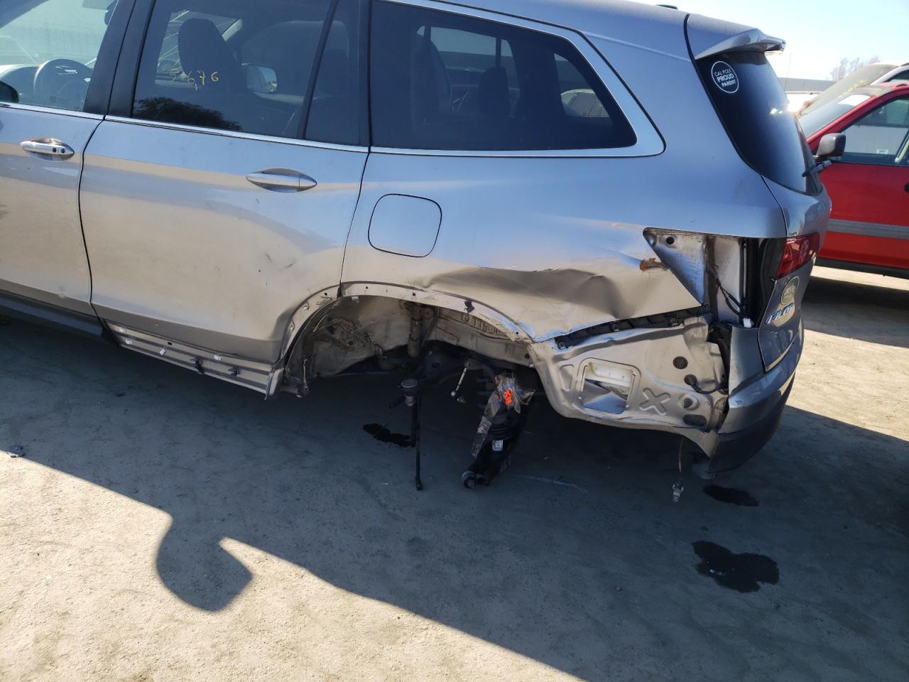 Photo 9 from auction – 2017 HONDA PILOT EXL with VIN 5FNYF6H67HB053319