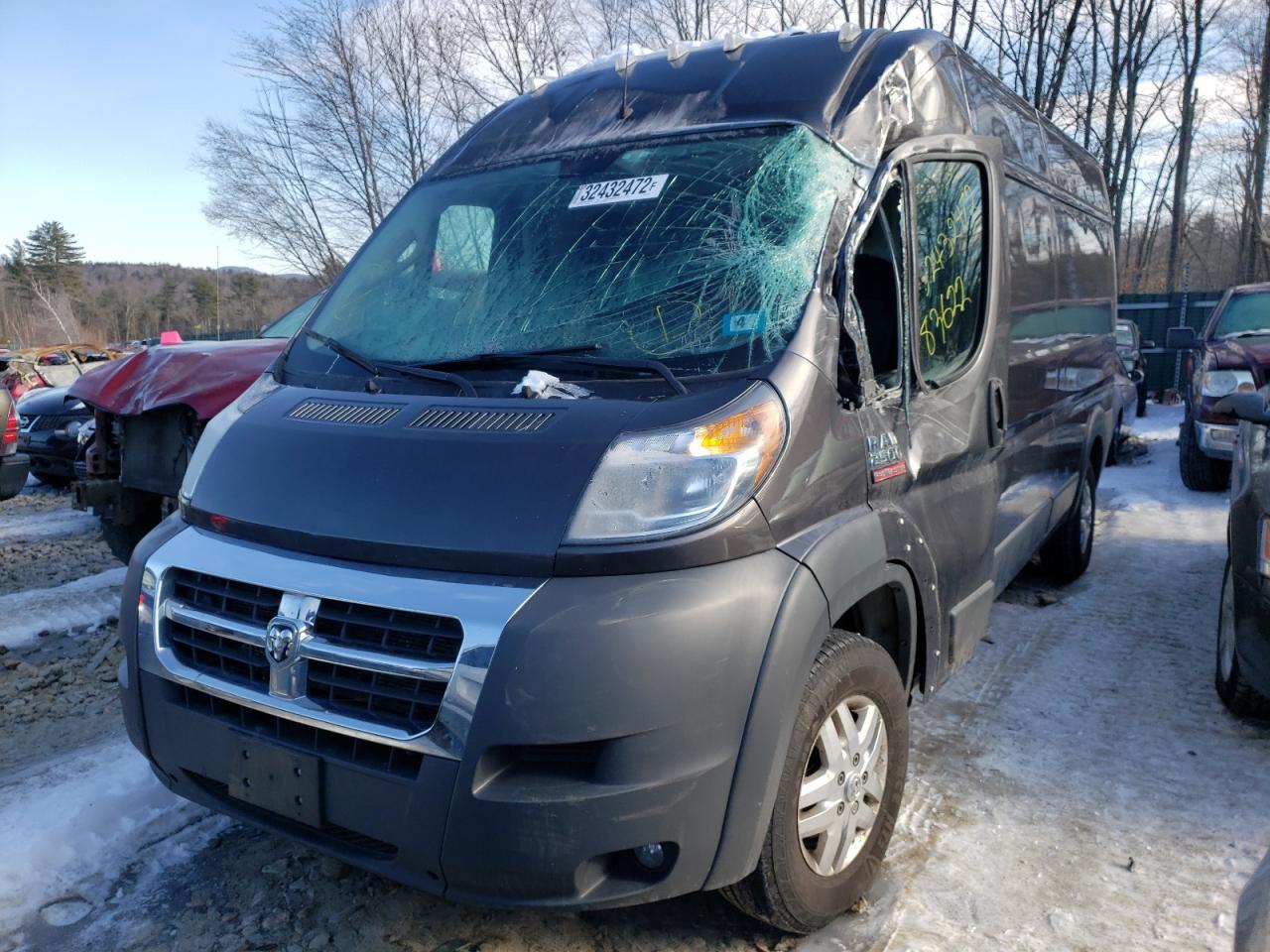 Photo 2 from auction – 2018 RAM PROMASTER with VIN 3C6TRVDG6JE129240