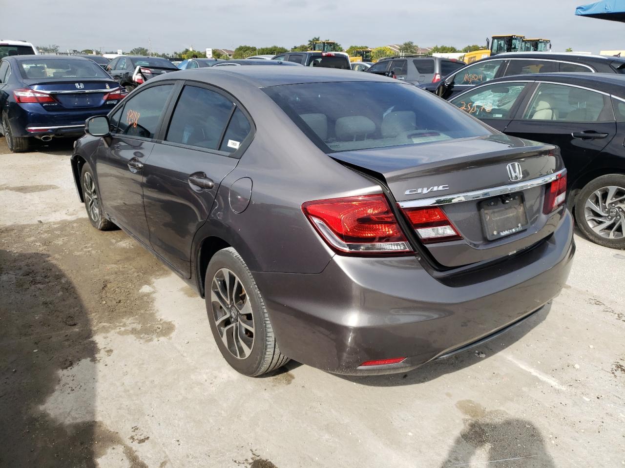 Photo 3 from auction – 2013 HONDA CIVIC EX with VIN 19XFB2F86DE059368
