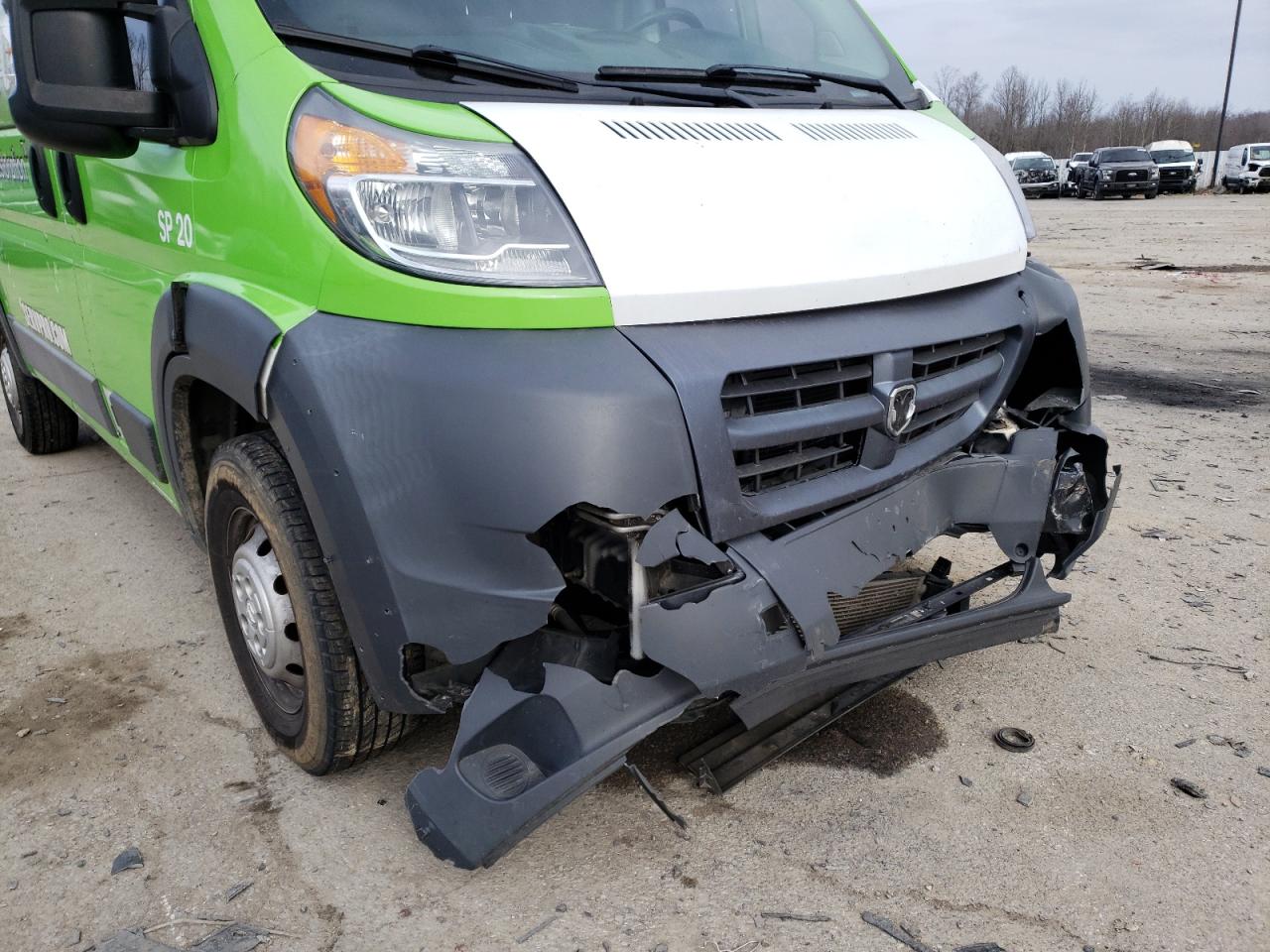 Photo 9 from auction – 2015 RAM PROMASTER with VIN 3C6TRVAG6FE520643