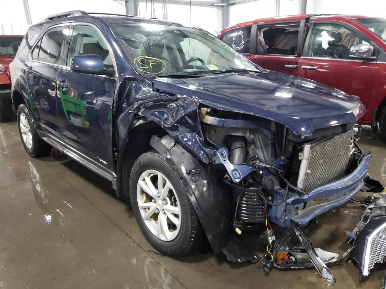 CHEVROLET EQUINOX LT 2017 with VIN 2GNFLFEK0H6255000 - Photo from auction