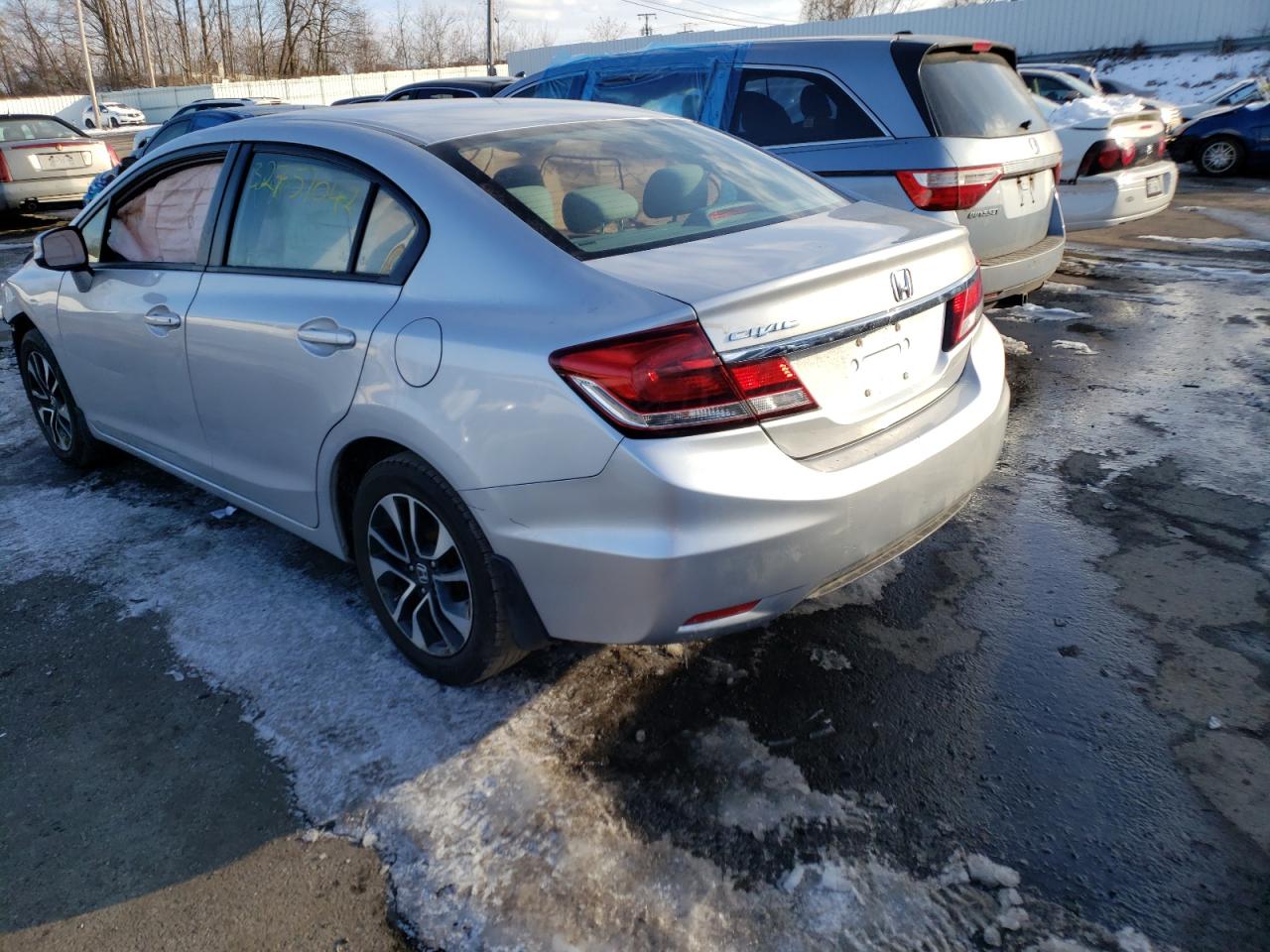 Photo 14 from auction – 2013 HONDA CIVIC EX with VIN 2HGFB2F86DH553445