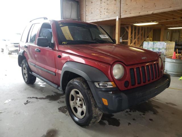 Photo 1 from auction – 2006 JEEP LIBERTY SP with VIN 1J4GK48K16W209771