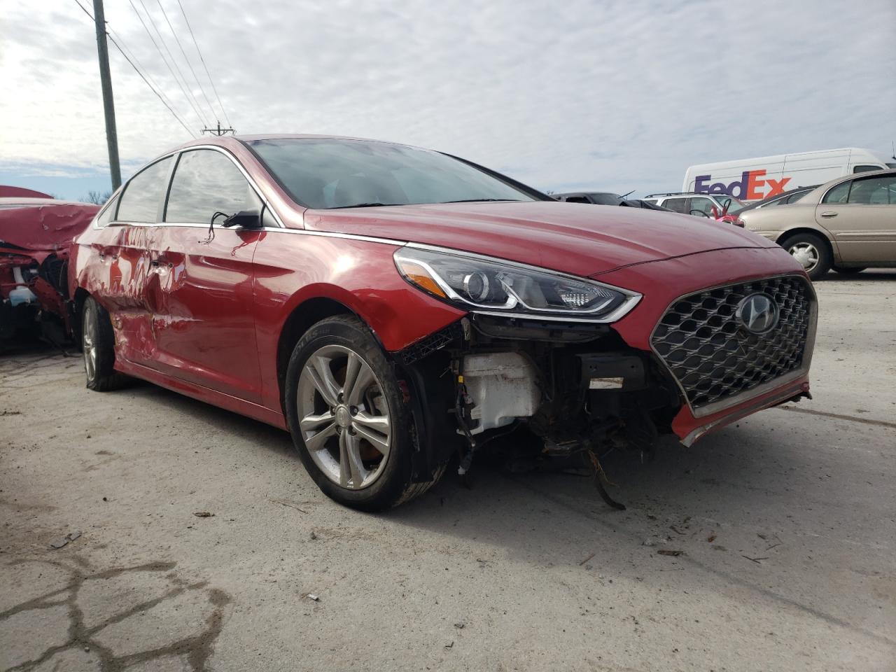 HYUNDAI SONATA LIM 2019 with VIN 5NPE34AF9KH793215 - Photo from auction