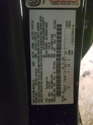 Photo 10 from auction – 2019 FORD FIESTA SE with VIN 3FADP4BJ2KM154077