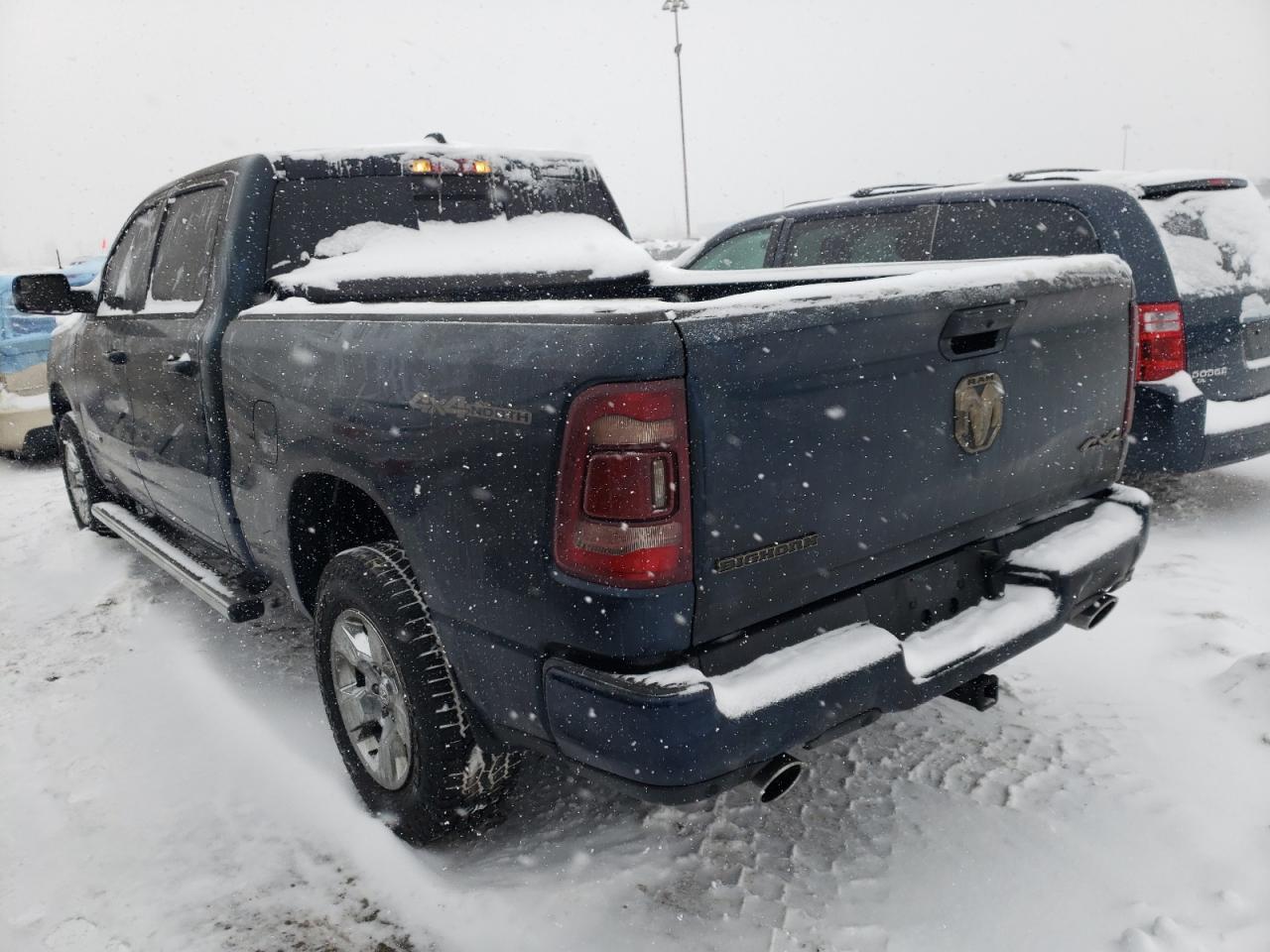 Photo 3 from auction – 2021 RAM 1500 BIG H with VIN 1C6SRFMM4MN583834
