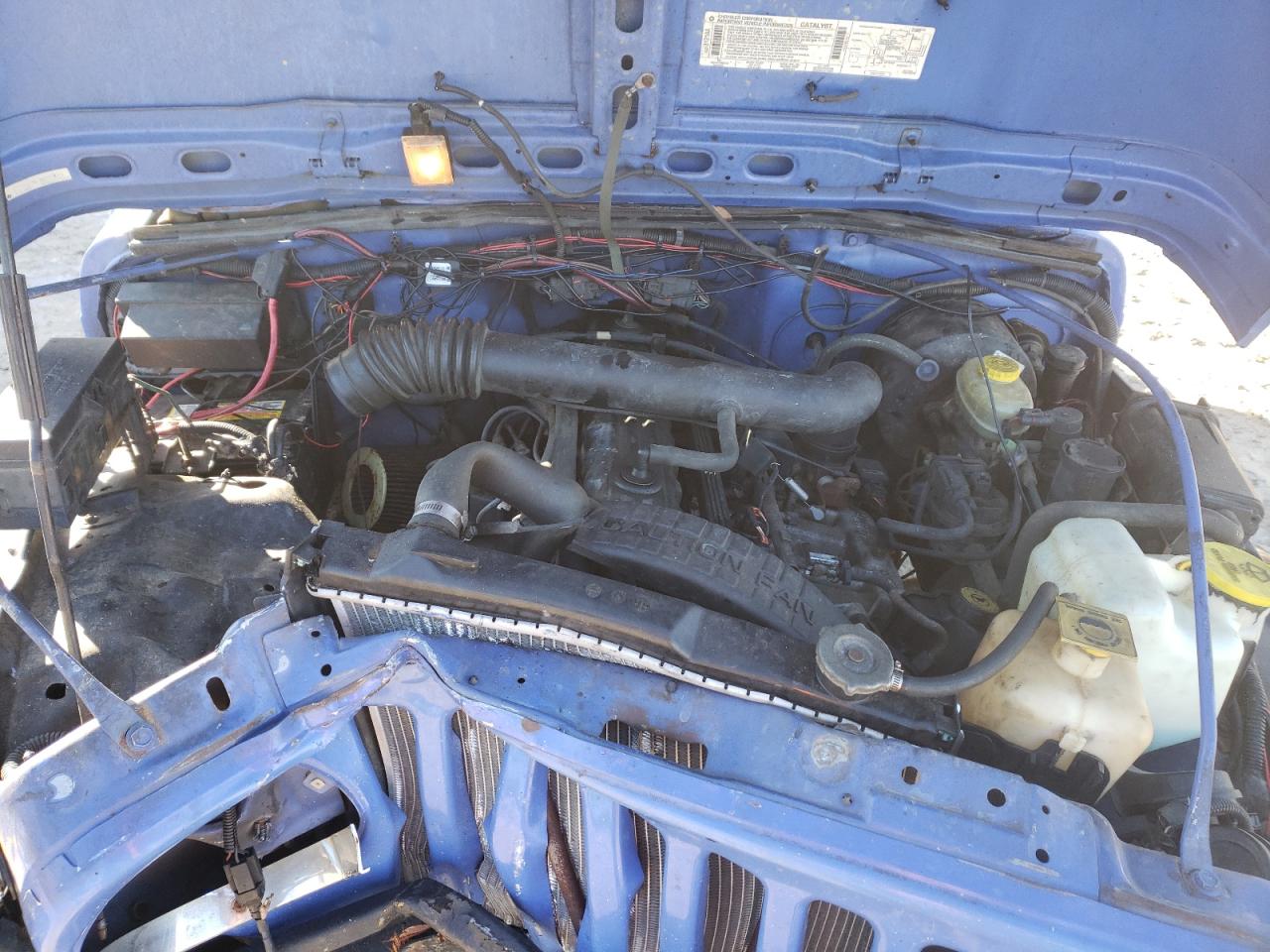 Photo 7 from auction – 1998 JEEP WRANGLER / with VIN 1J4FY19S7WP739230