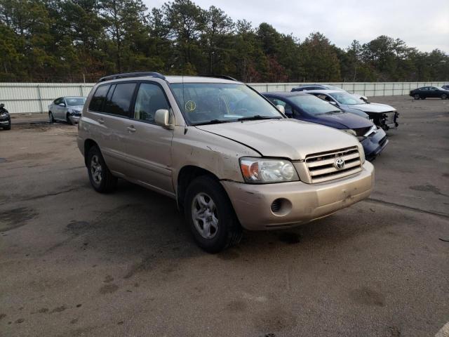 TOYOTA HIGHLANDER 2004 with VIN JTEHD21A040029137 - Photo from auction