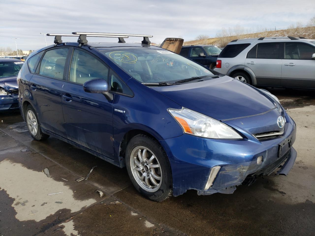 TOYOTA PRIUS V 2013 with VIN JTDZN3EU4D3210000 - Photo from auction