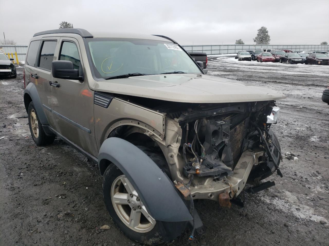 DODGE NITRO SXT 2007 with VIN 1D8GU28K37W706926 - Photo from auction
