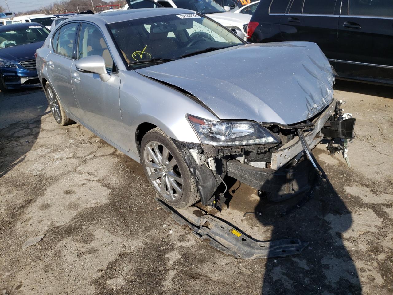 LEXUS GS 350 2013 with VIN JTHCE1BL6D5018263 - Photo from auction