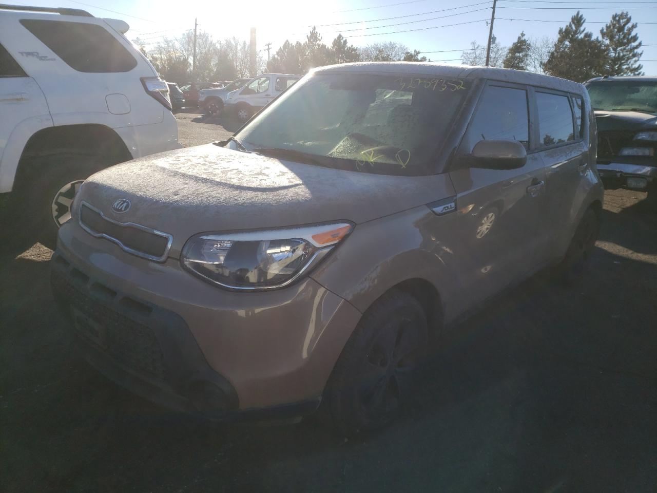 Photo 2 from auction – 2016 KIA SOUL with VIN KNDJN2A23G7292343