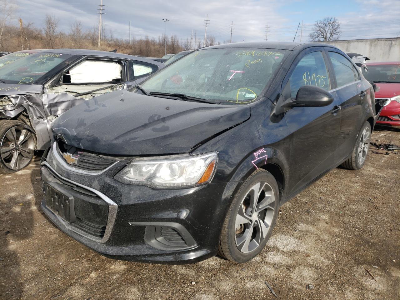 Photo 2 from auction – 2017 CHEVROLET SONIC PREM with VIN 1G1JF5SB9H4118012