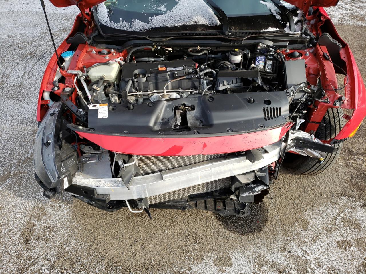 Photo 7 from auction – 2019 HONDA CIVIC LX with VIN 2HGFC2F69KH586304
