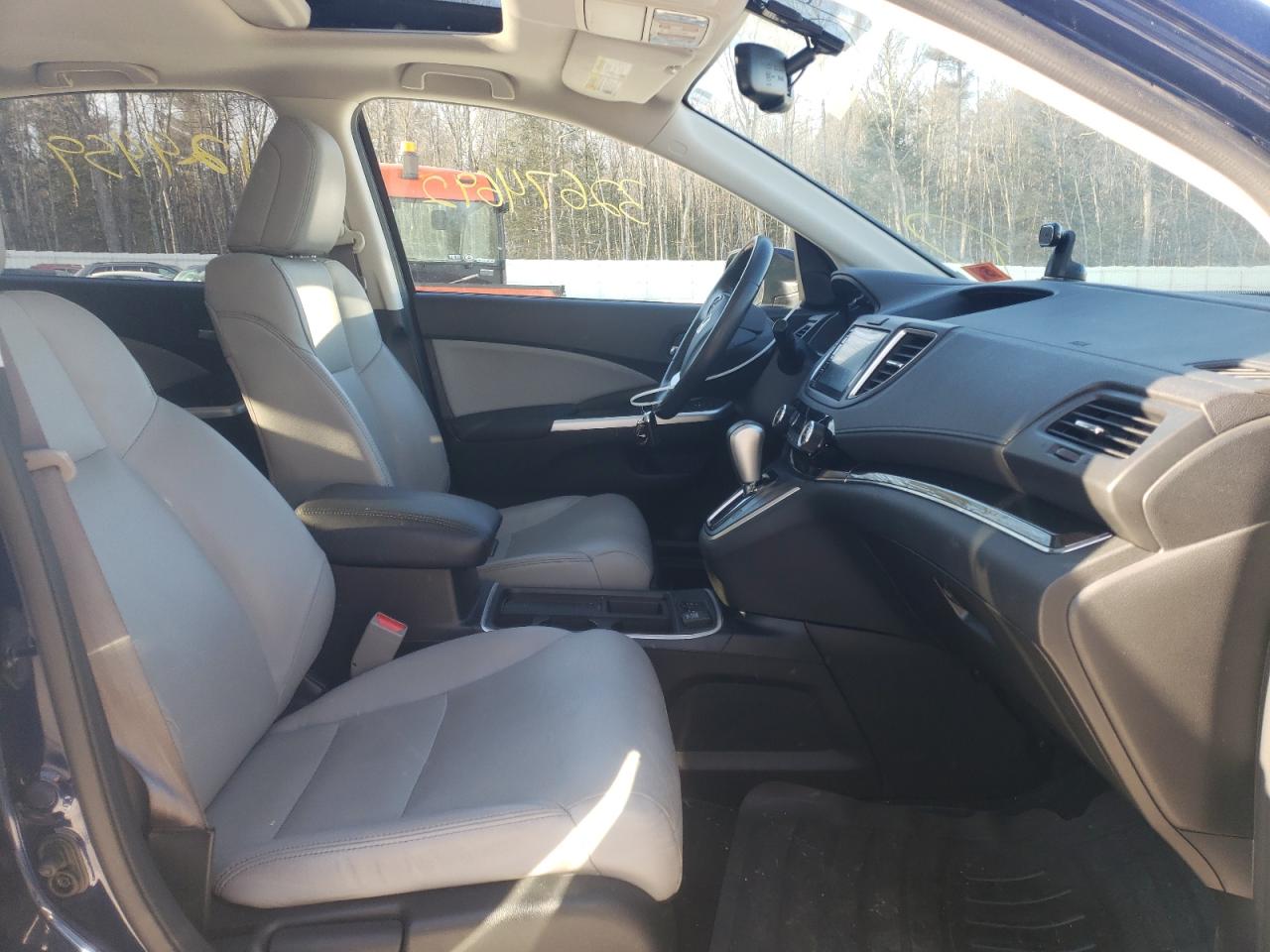 Photo 5 from auction – 2016 HONDA CR-V EXL with VIN 2HKRM4H70GH607646