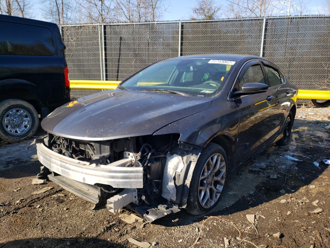 Photo 2 from auction – 2015 CHRYSLER 200 C with VIN 1C3CCCEG0FN557079