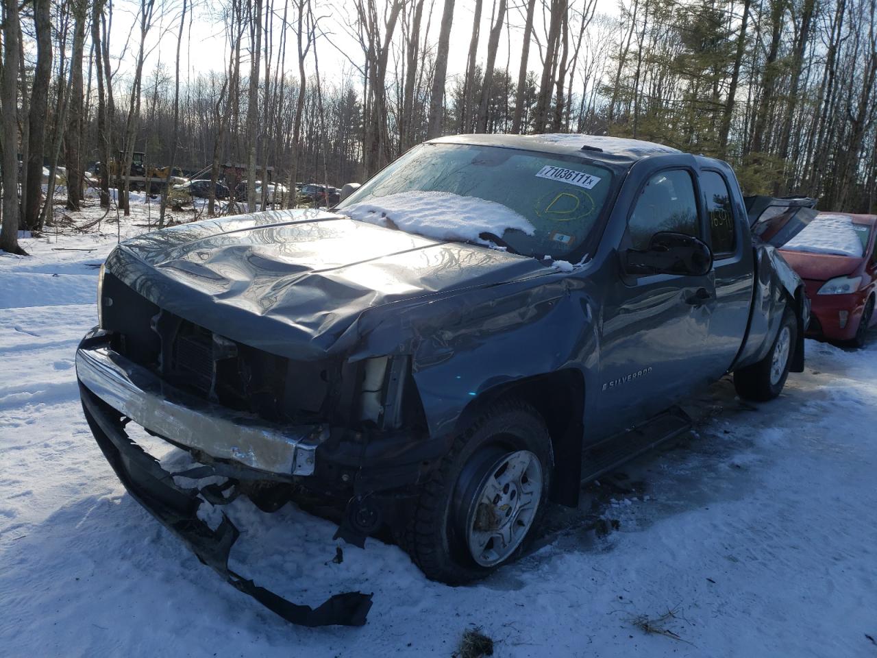 Photo 2 from auction – 2008 CHEVROLET SILVERADO with VIN 2GCEK190881249428