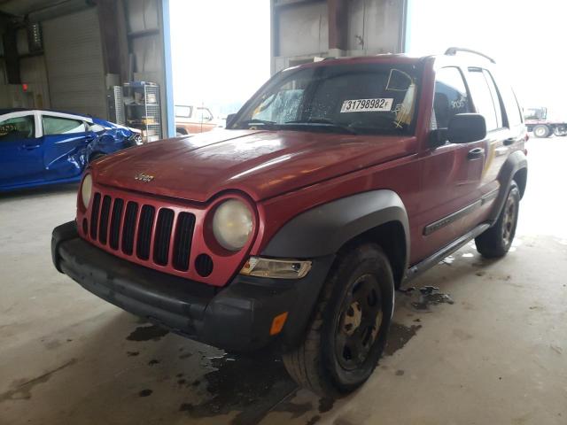 Photo 2 from auction – 2006 JEEP LIBERTY SP with VIN 1J4GK48K16W209771