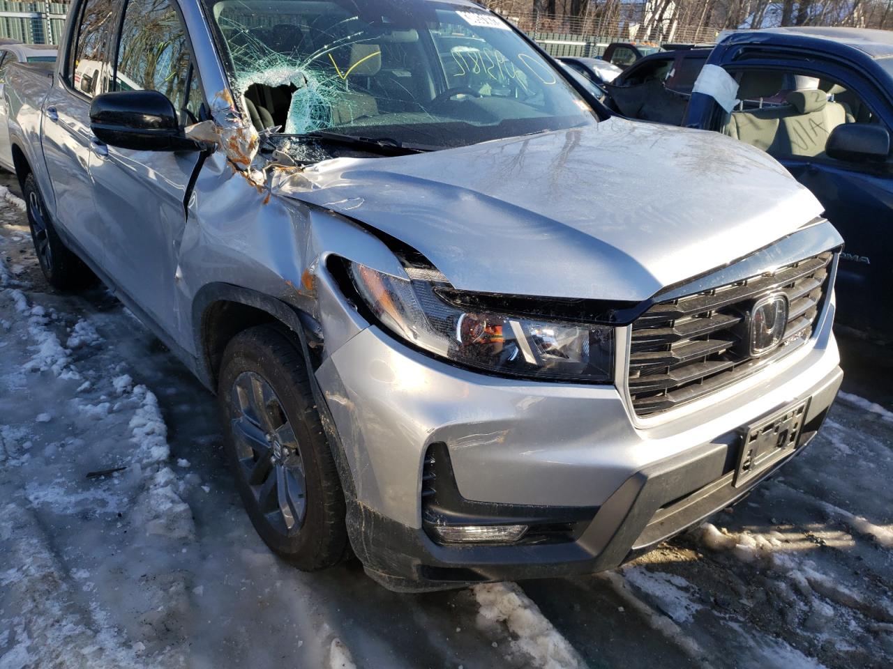 Photo 9 from auction – 2021 HONDA RIDGELINE with VIN 5FPYK3F1XMB014372