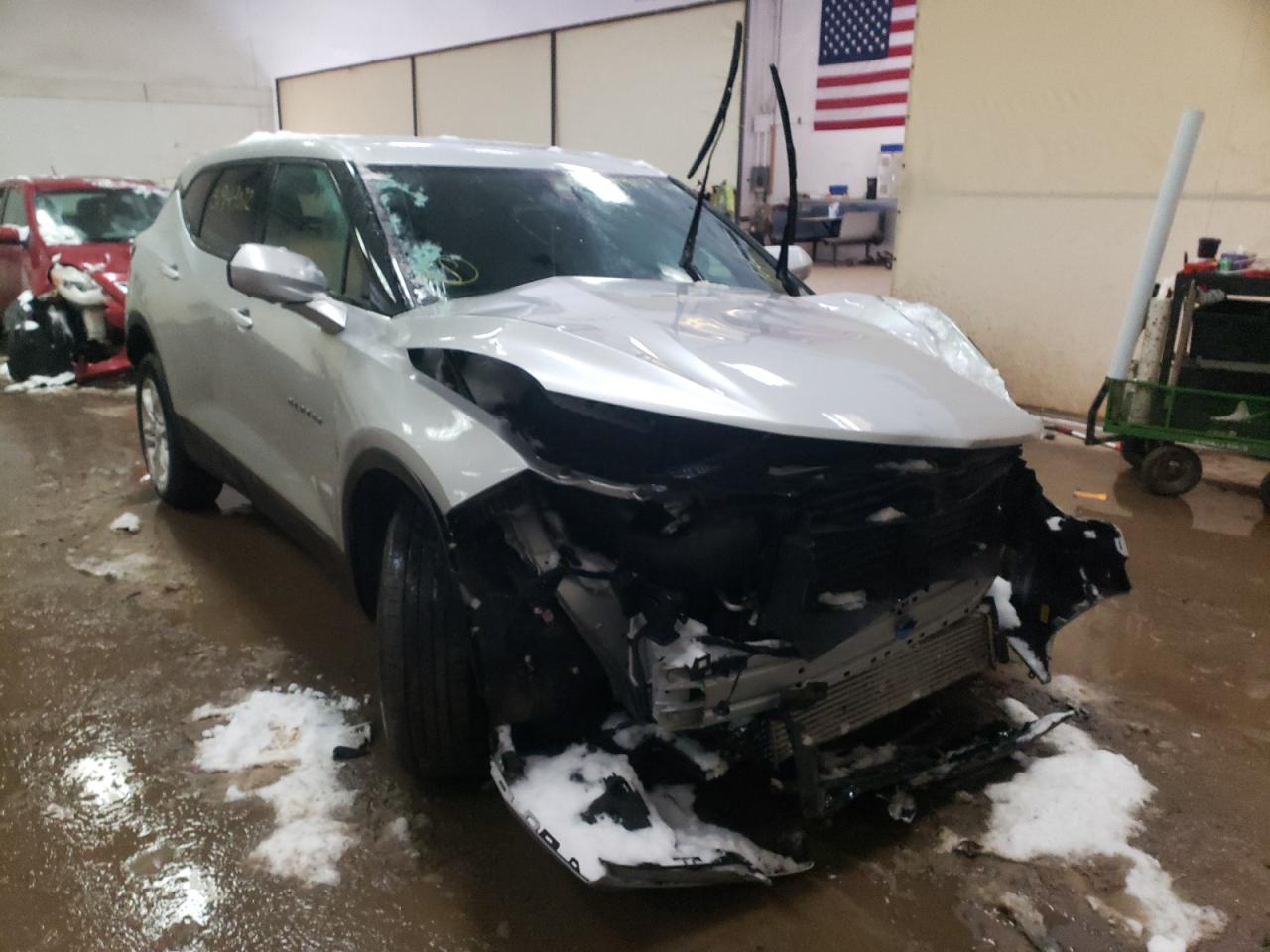 CHEVROLET BLAZER 2LT 2021 with VIN 3GNKBCR47MS531907 - Photo from auction