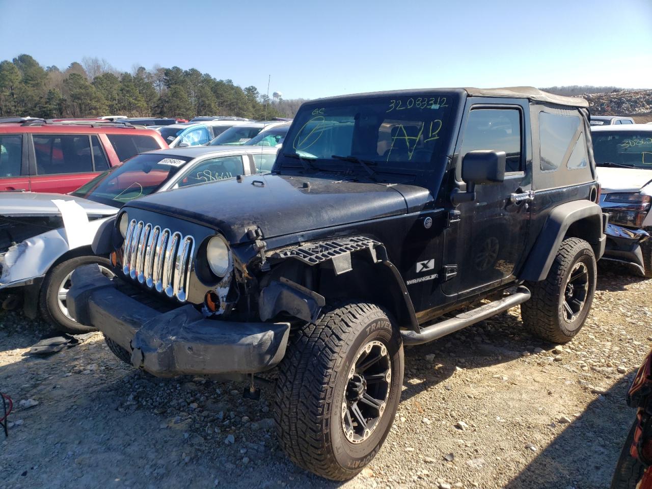Photo 2 from auction – 2008 JEEP WRANGLER X with VIN 1J4FA24158L617484