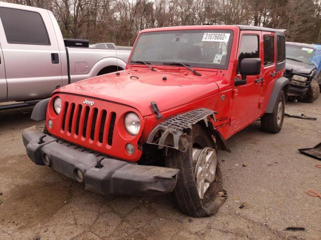 Photo 2 from auction – 2017 JEEP WRANGLER U with VIN 1C4BJWDG8HL622324